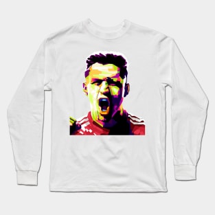 alexis sanchez pop art Long Sleeve T-Shirt